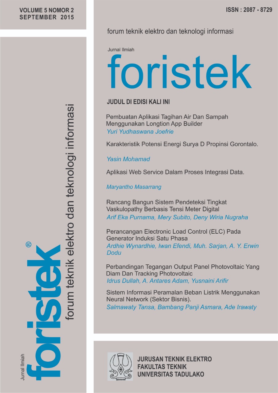 					View Vol. 4 No. 2 (2014): Foristek
				